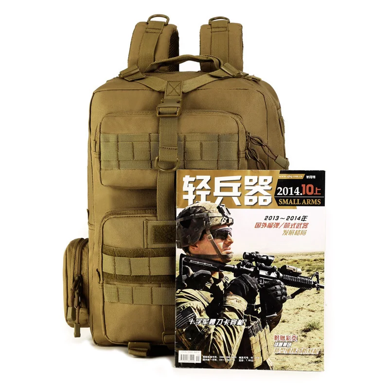 Men's 30L Tactical Backpack Outdoor Military Molle Sports Rucksack Waterproof Hiking Climbing Camping Travel Army | Спорт и
