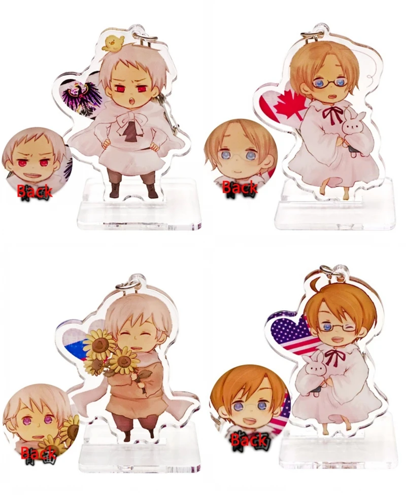 Аниме APH мультфильм оси силы хеталия напечатанный акриловый стенд фигурка брелок