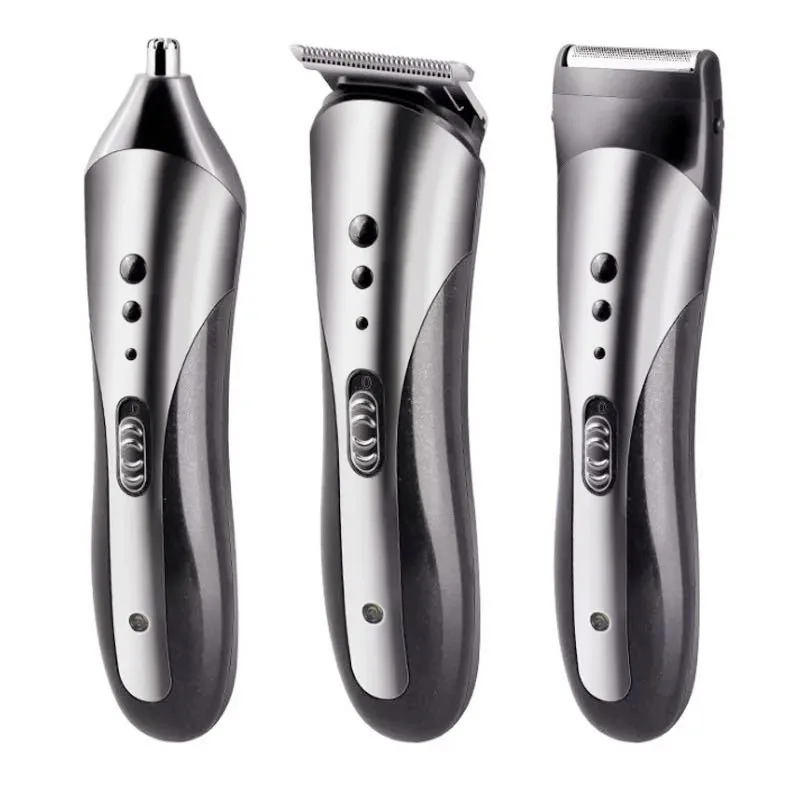 All in1 Rechargeable PRO Hair Clipper Electric Waterproof Wireless Trimmer Beard Nose Ear Professional Shaver | Бытовая техника