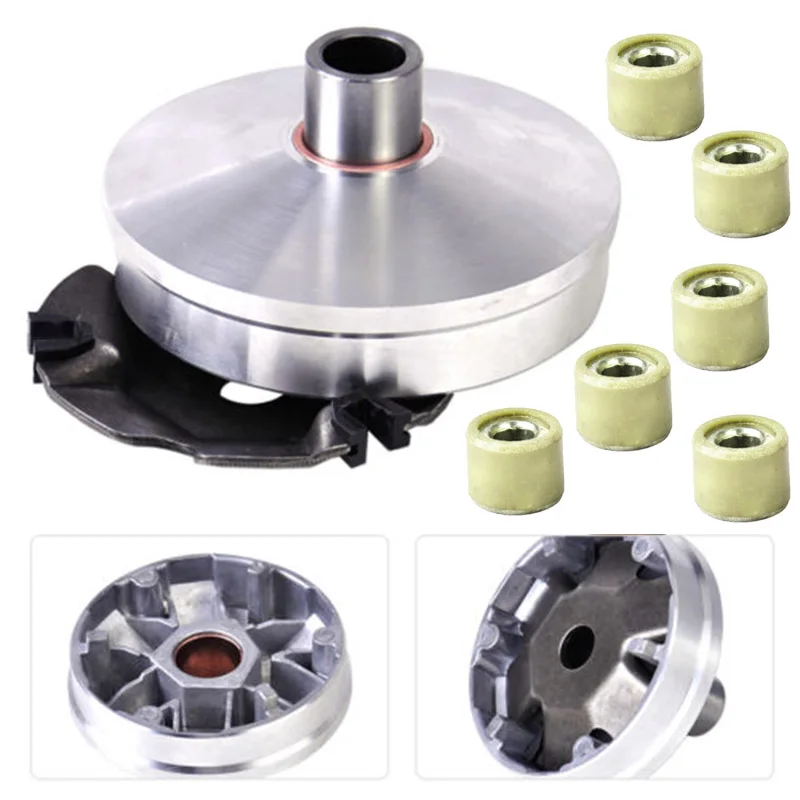 

For 4 Stroke GY6 QMB139 50cc Scooter ATV Main Driving Wheel Weights Metal Accessory Engines Kit 9pcs