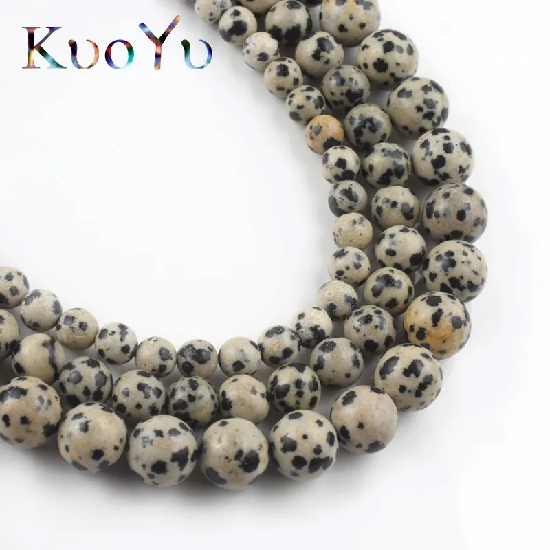 Женские круглые бусины с отверстиями для браслета диаметром 15 дюймов 4 6 8 10 12 мм |