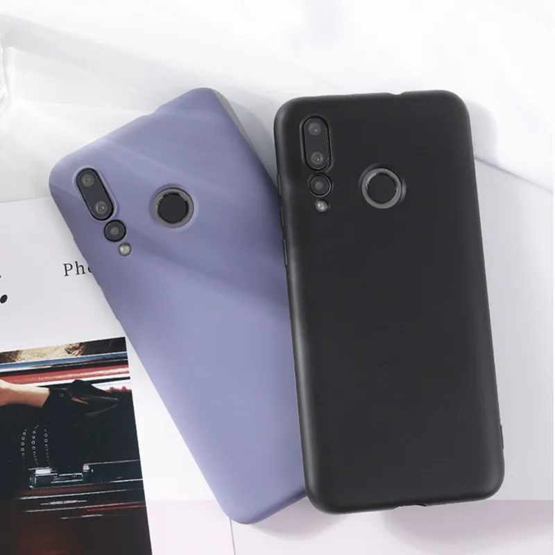 Мягкий чехол из жидкого силикона для телефона HuaWei Nova 4 5 5i противоударный 5Pro 5T 3i 3 2i