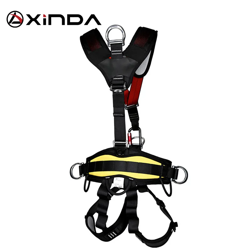 Ремень безопасности XINDA для скалолазания Съемный ремень защиты всего тела от