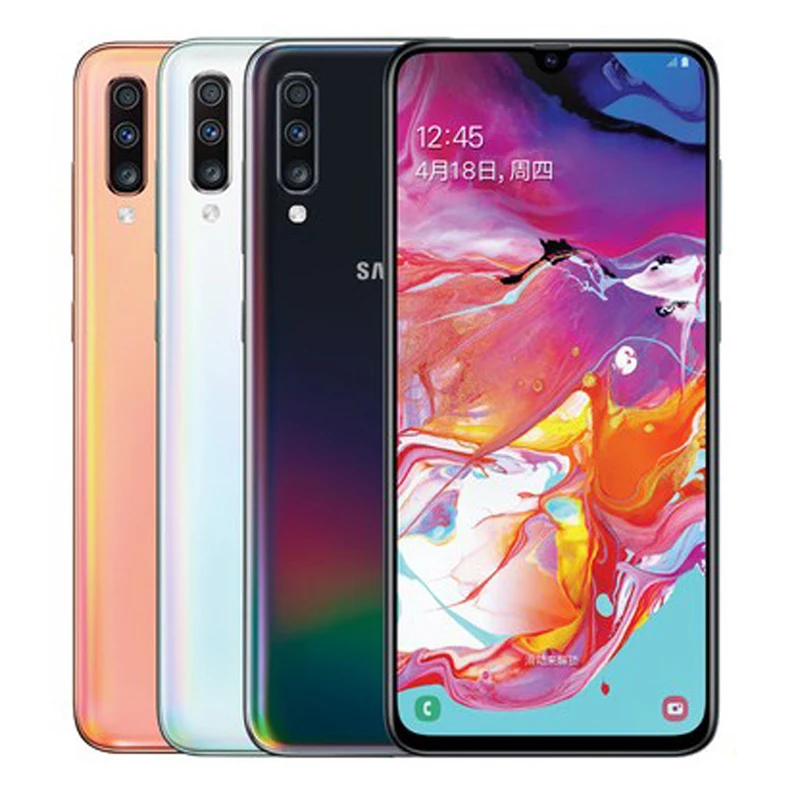 A705F Samsung Galaxy A70 смартфон восемь ядер экран 6 7 дюйма ГБ ОЗУ 128 Гб ПЗУ - купить по