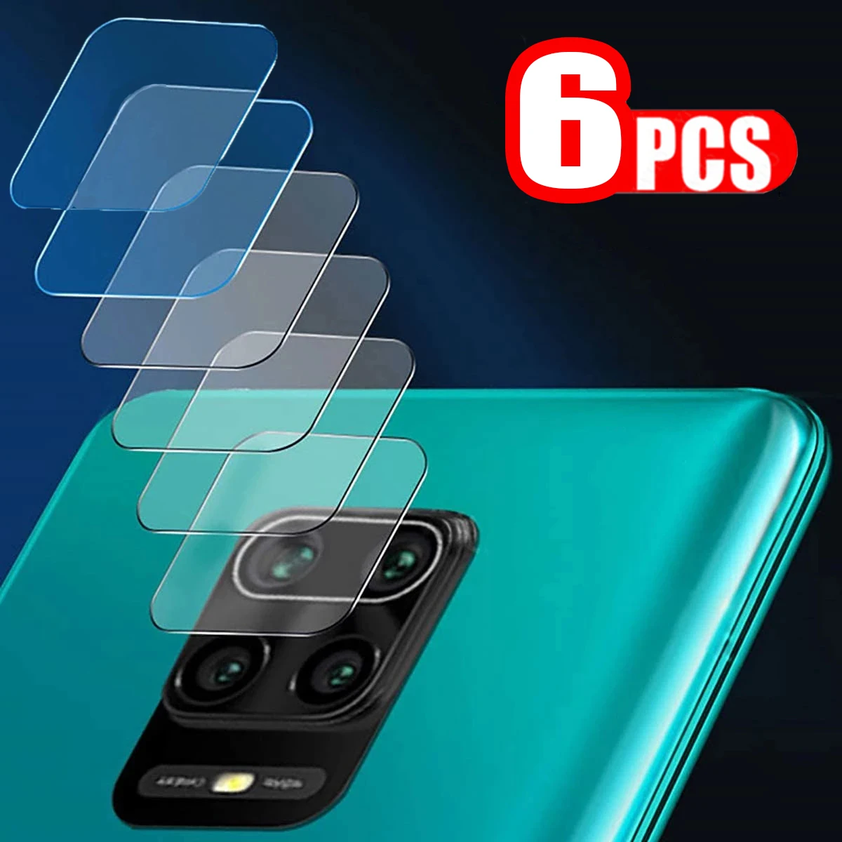 

Защитная пленка для объектива камеры Xiaomi Redmi Note 9S, 9, 9T, 8T, 8, 10S, 10 Pro, Redmi 10, 10X, 5G, 9A, 8A, 6 шт./лот