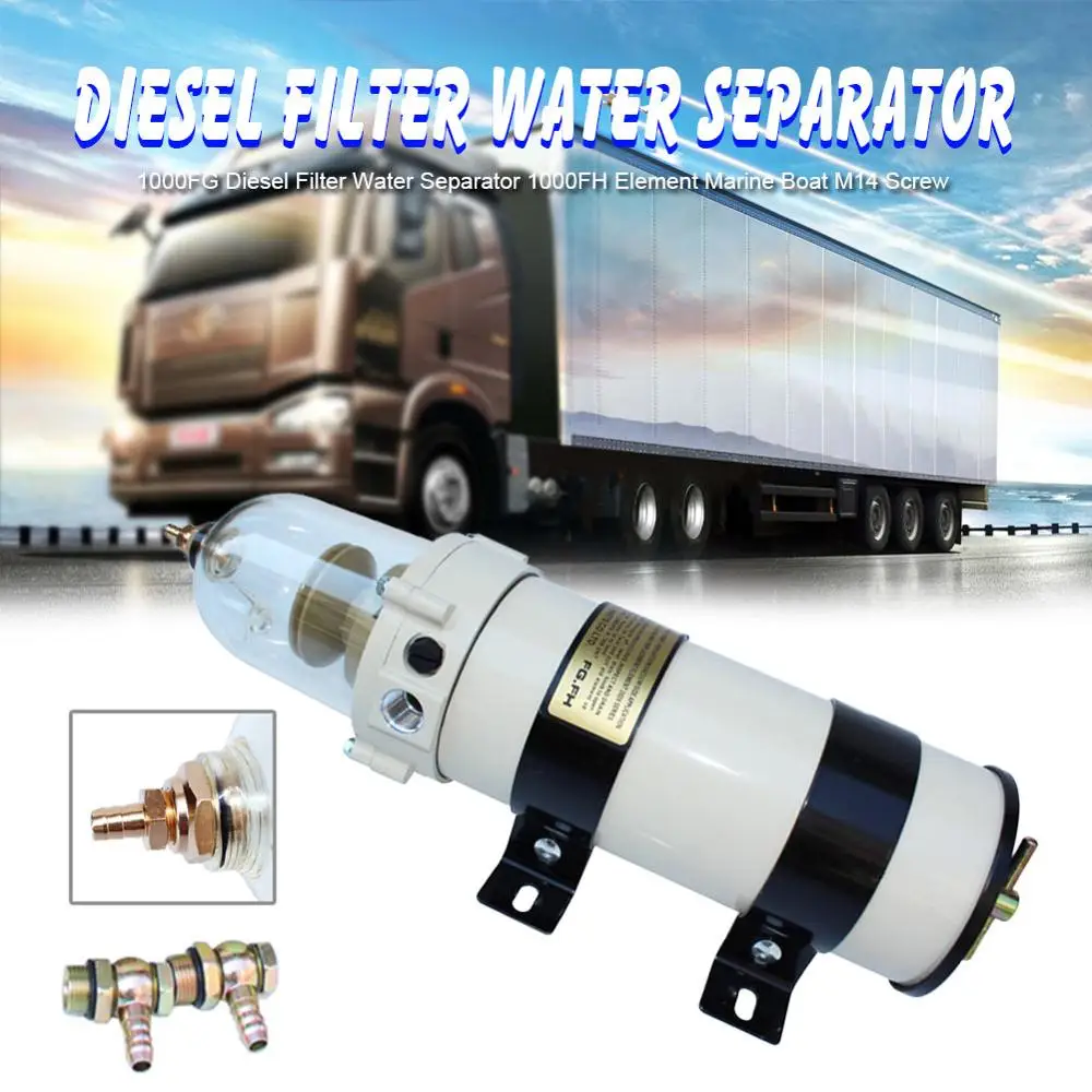 500/1000FG 500/1000FH Diesel Filter Water Separator Trucks Fuel Marine Boat M14 Screw | Автомобили и мотоциклы
