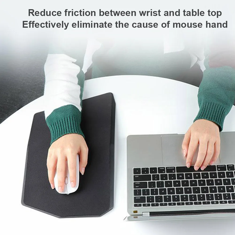 

Desk Mat Mouse Pad Non Slip Large Ergonomic Design Three Dimensional Pain Relief Gaming Solid With Wrist Support Computer Laptop
