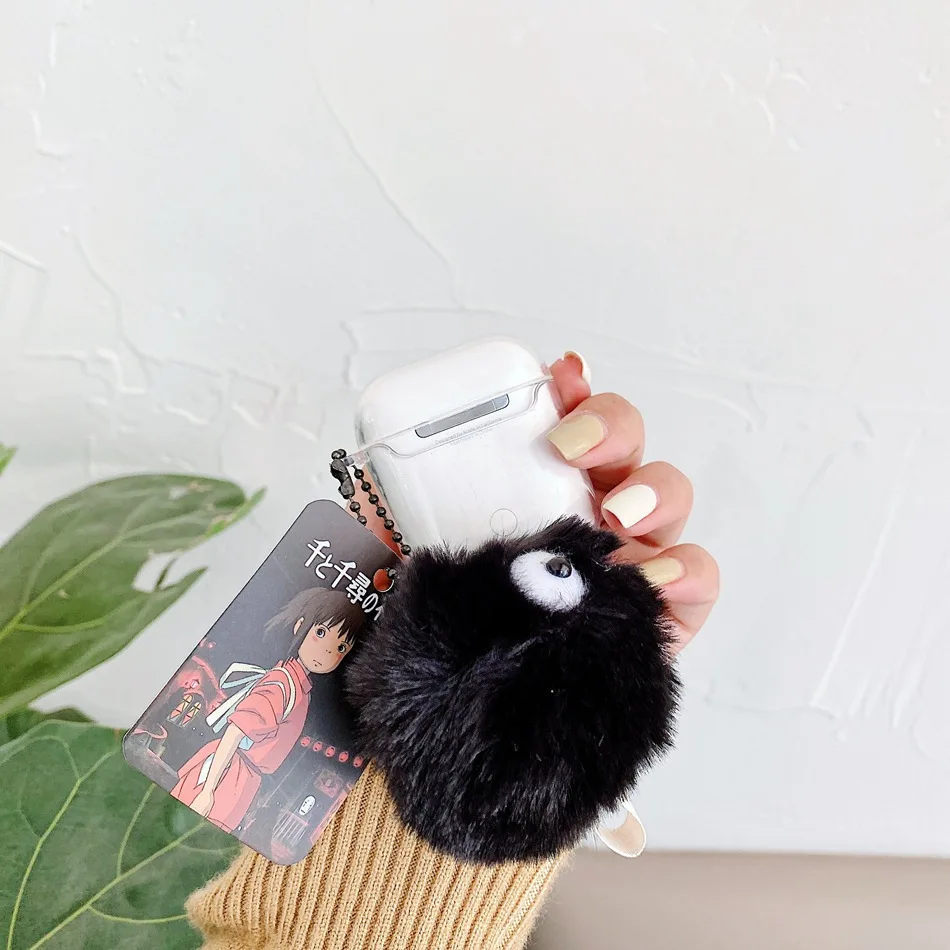 

For airpods Case Cute Cat Cartoon Protective Cover Lovely keychain lanyard silicon cover For air pods 2 Earphone Case capa