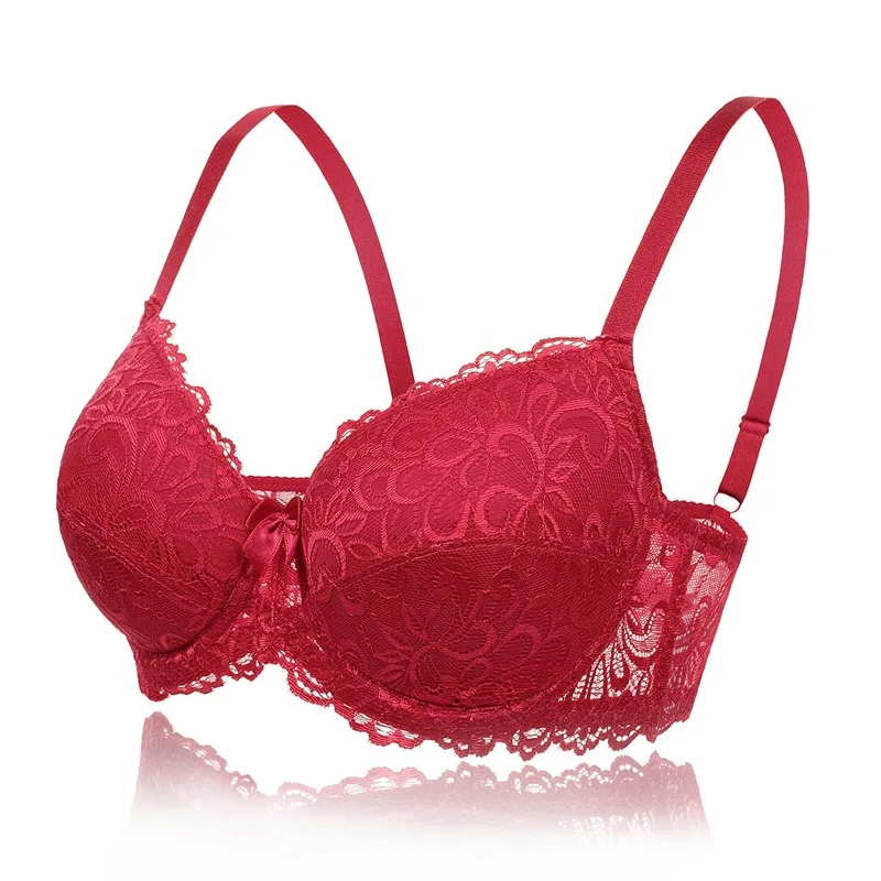 Женское нижнее белье большой размер кружевной бюстгальтер женское тонкое