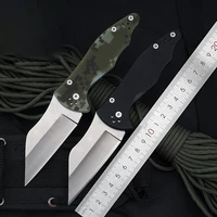 tunafire c85 folding knife nylon handle aus 8 steel blade tactical survival pocket knife outdoor camping edc multi tool