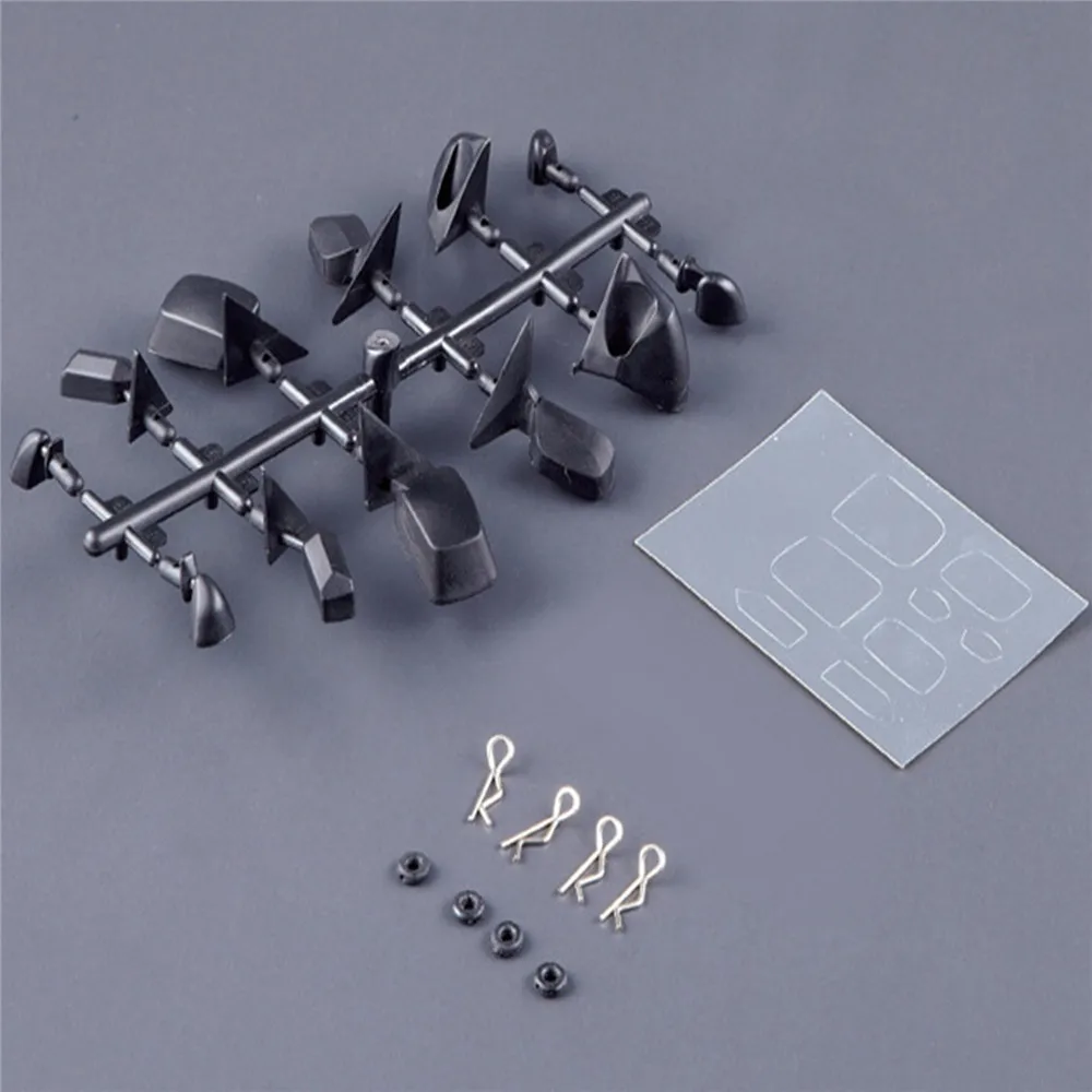 Универсальное зеркало заднего вида с высокой имитацией сделай сам для 1/10 RC