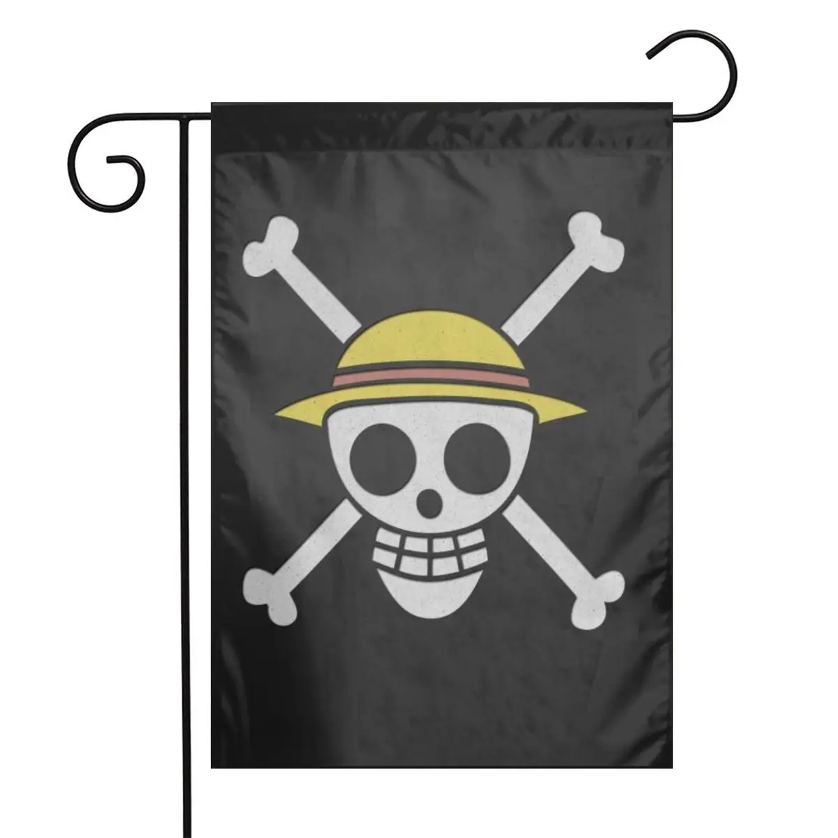 

Обезьянка из одной части 30x45 см Флаг Луффи с черепом/Садовый флаг