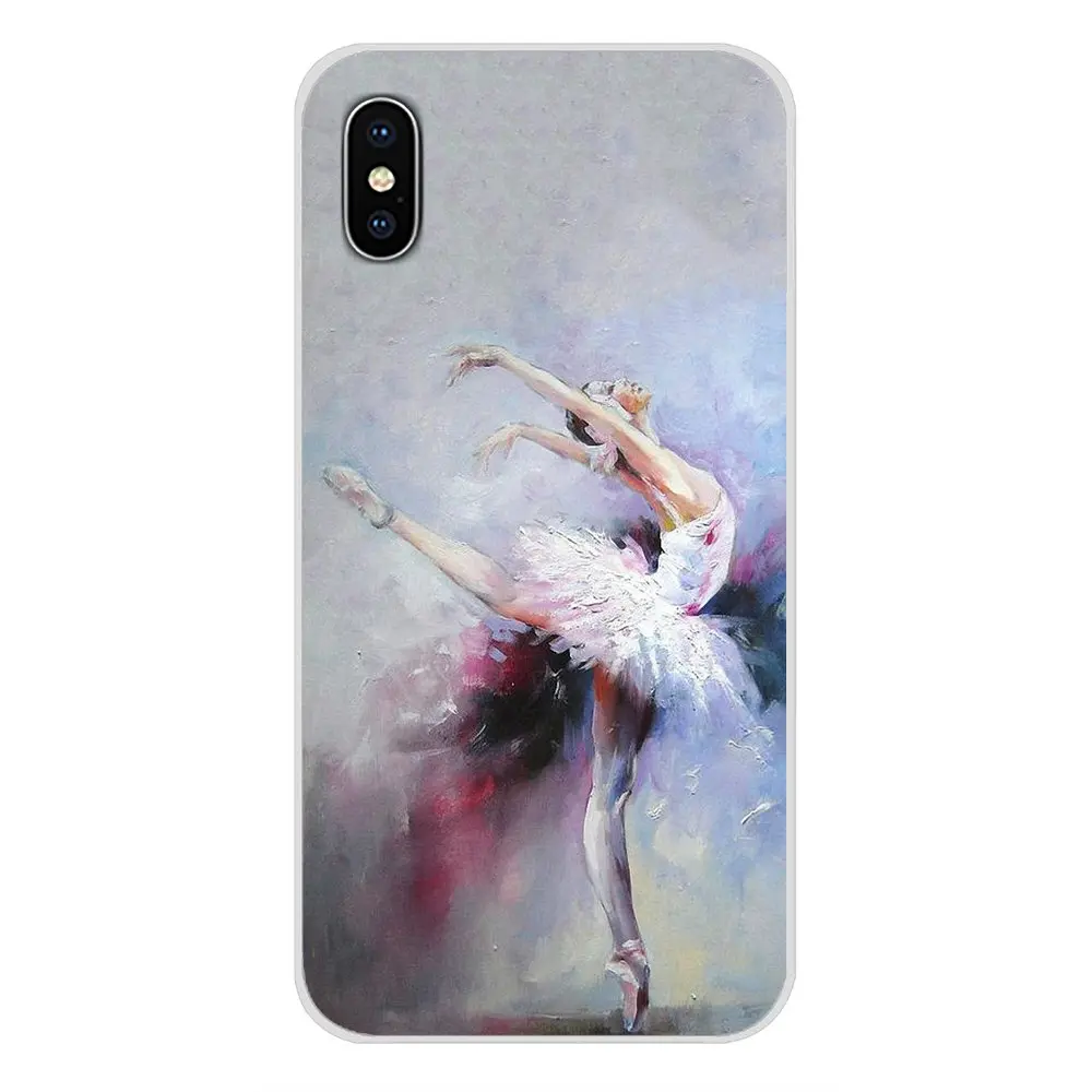 Ballerina girl dancing Accessories Phone Shell Covers For Huawei Y5 Y6 Y7 Y9 Prime Pro GR3 GR5 2017 2018 2019 Y3II Y5II Y6II | Мобильные