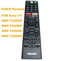 new voice remote control rmf tx200p for sony bravia tv kd 75x9000e kd 49x8000e for rmf tx300p rmf tx500e rmf tx600e rmf tx201es