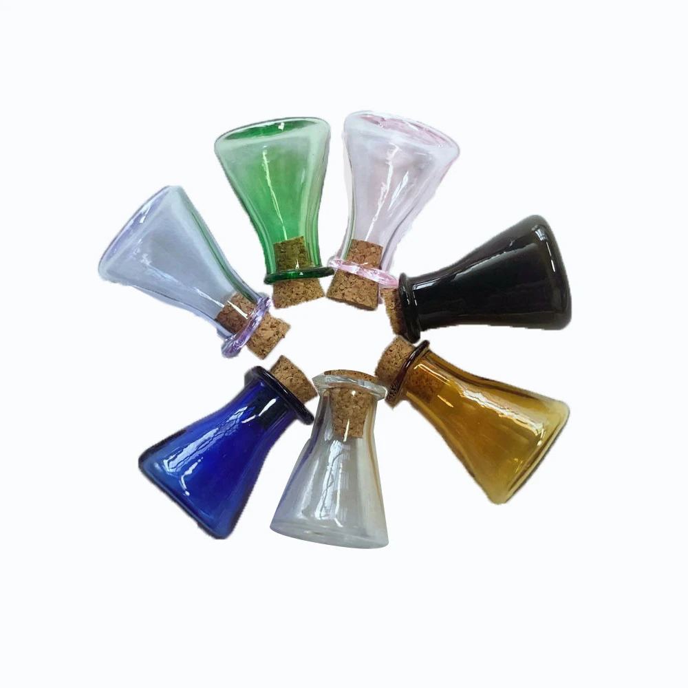 2 мл Мини стеклянные бутылки Winebottle милые флаконы с пробкой подарки банки подвески