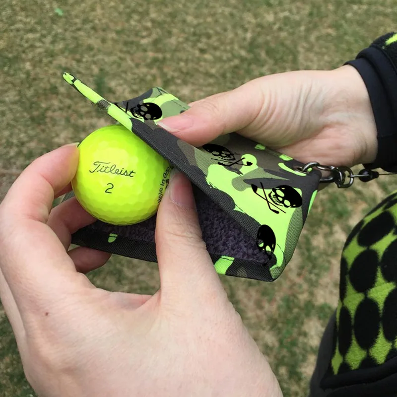 Подвесные кольцевые салфетки в Корейском стиле для клюшек гольфа чистящие