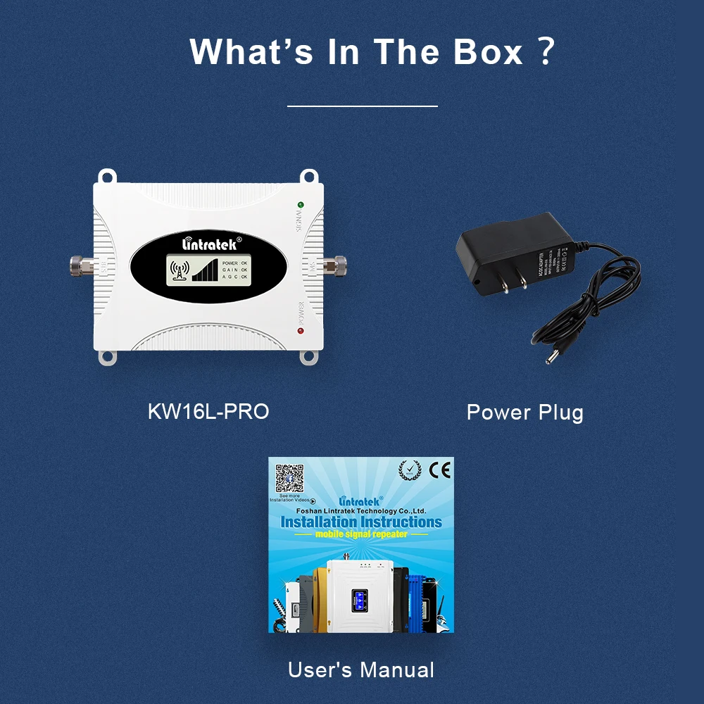 Усилитель сигнала Lintratek AGC 4G LTE Band 28 2021 700 МГц дБ