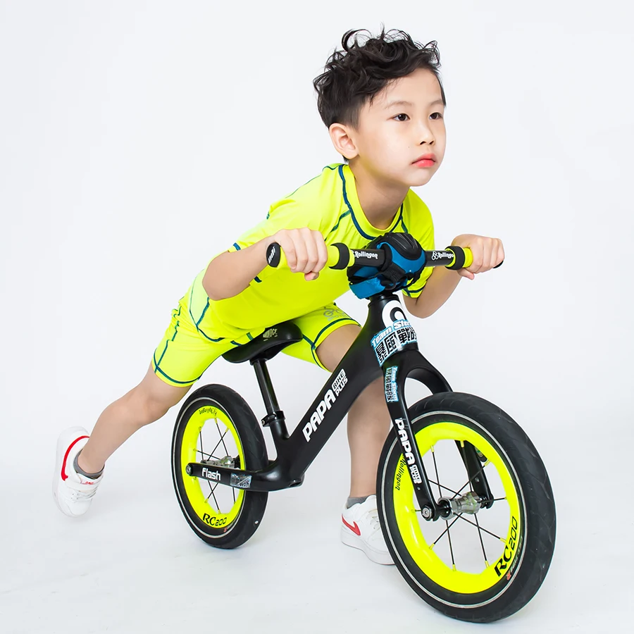 

aofly kid short sleeved cycling jersey sets 2020 boys girls pants Cute Popeye Sailor Children's Balance MTB bike clothing
