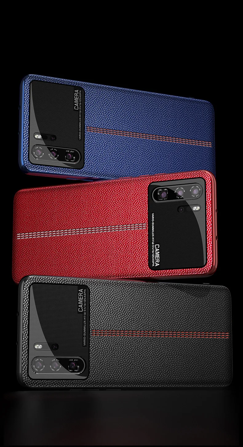 Чехол из натуральной кожи с покрытием для huawei P30 PRO P30PRO, чехол для бизнеса, первый слой из натуральной воловьей кожи, чехол