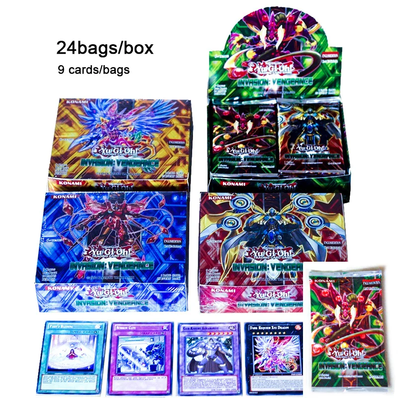Yu Gi Oh Deck английская карточка 24 216 настольная игра для борьбы Yugioh карты дуэли