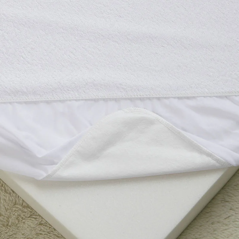 

Terry Anti-mite Bed Mattress Protection Cover Waterproof Mattress Protector Cover For Children 28*52*6inch/71*132*15cm