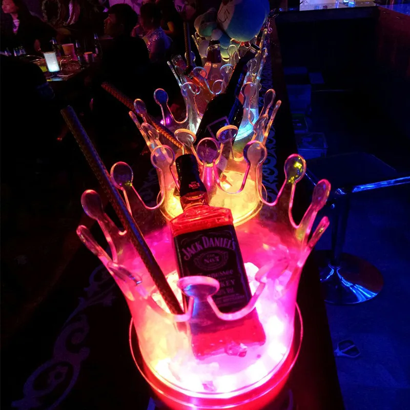 Светодиодный держатель для пива прозрачный акриловый контейнер