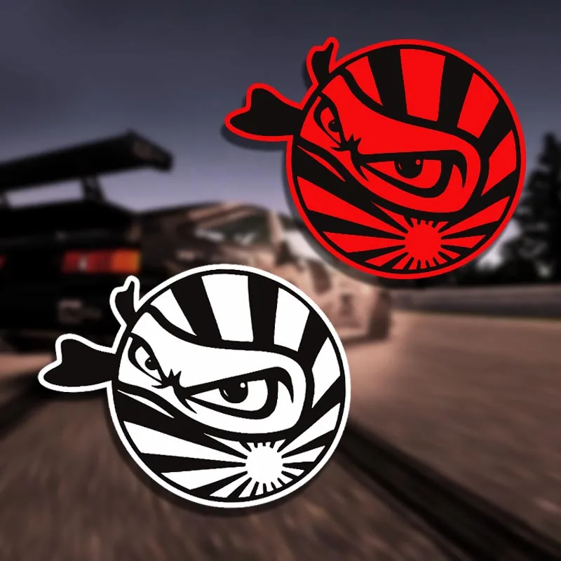 Светоотражающие японского ниндзя JDM наклейка маньяк японский виниловые наклейки