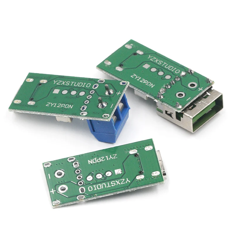 Type-C USB-C PD2.0 PD3.0 to DC Spoof Scam Быстрая зарядка триггер опрос-детектор USB-PD блокнот Модуль