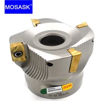 mosask bap300r 40 22 4t clamped cnc cutting steel right angle end mill precision face milling cutter