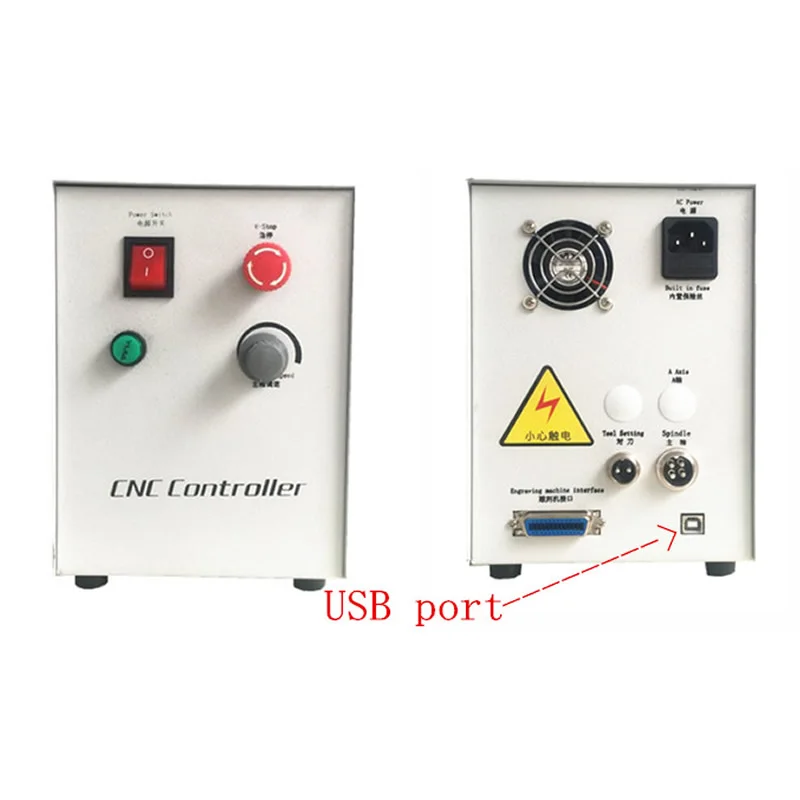 Фрезерный станок с ЧПУ USB 4 оси 6090 1 5 кВт 2 фрезерный для резки металла