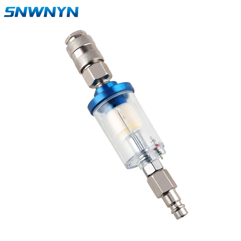 

1/4'' Water Oil Separator European Style Air Hose Filter Moisture Trap For Compressor Spray Paint Tool Pressure Parts