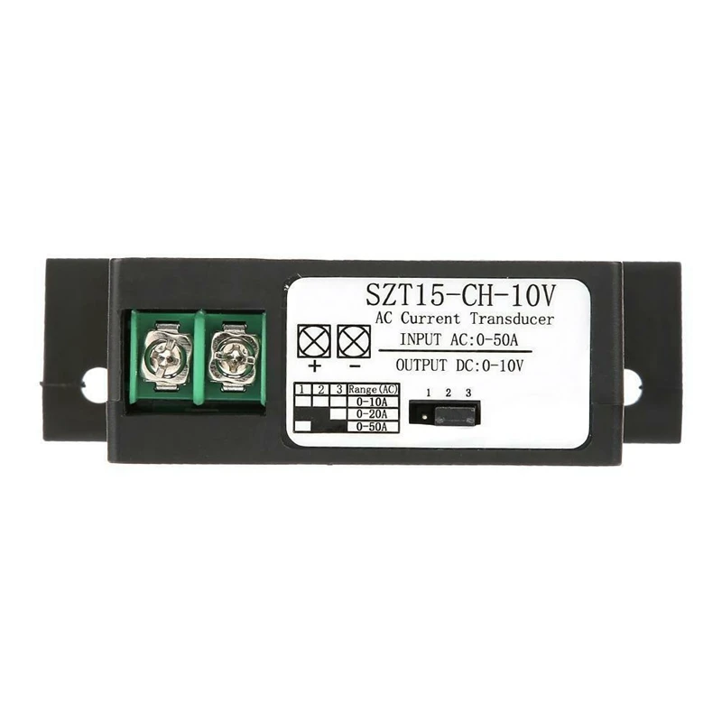 Hot SV-SZT15-CH-10V AC Current Transmitter Mutual Inductor 0-50A to DC 0-10V | Инструменты