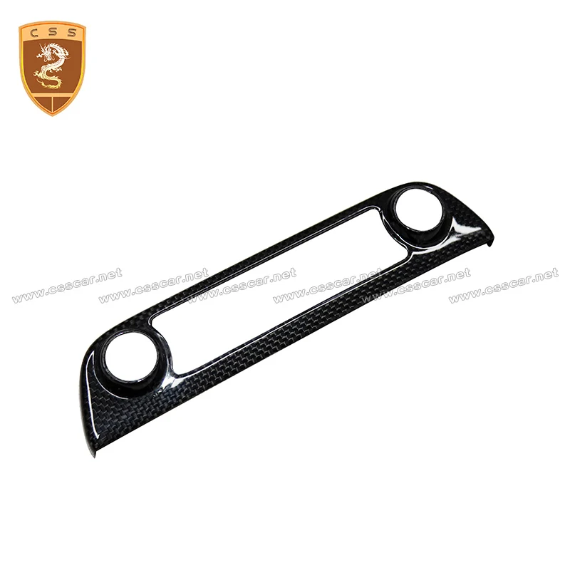 Углеродное волокно центральный регулятор громкости AC Кнопка Крышка отделка