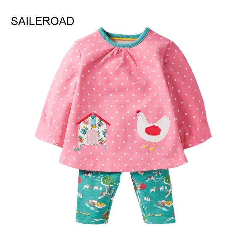 

Комплект детской одежды для девочек 2-7 лет