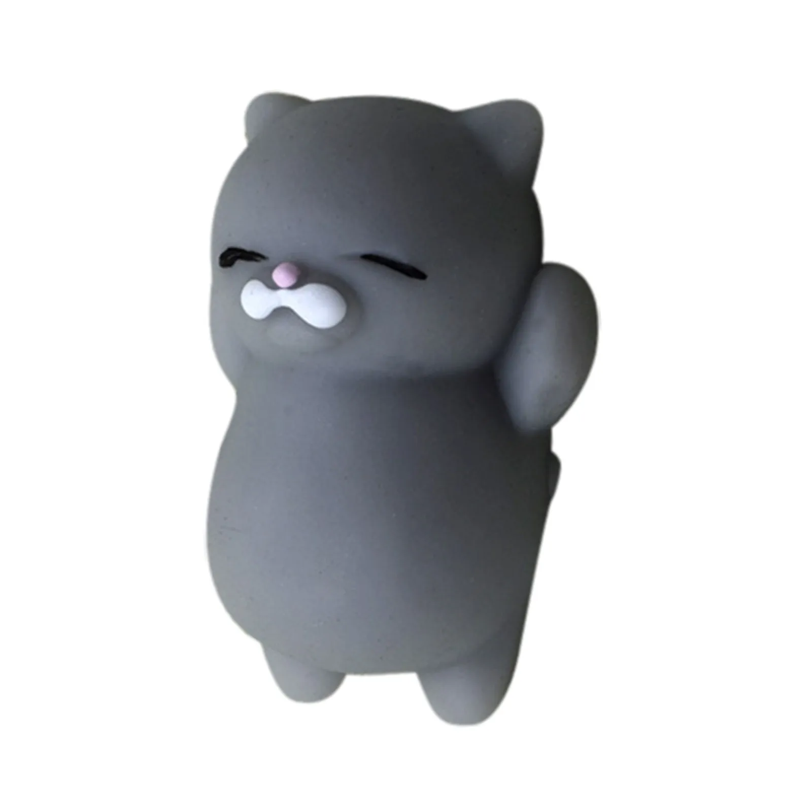 Мягкие игрушки животные Mochi для снятия стресса антистресс мини кошка милая