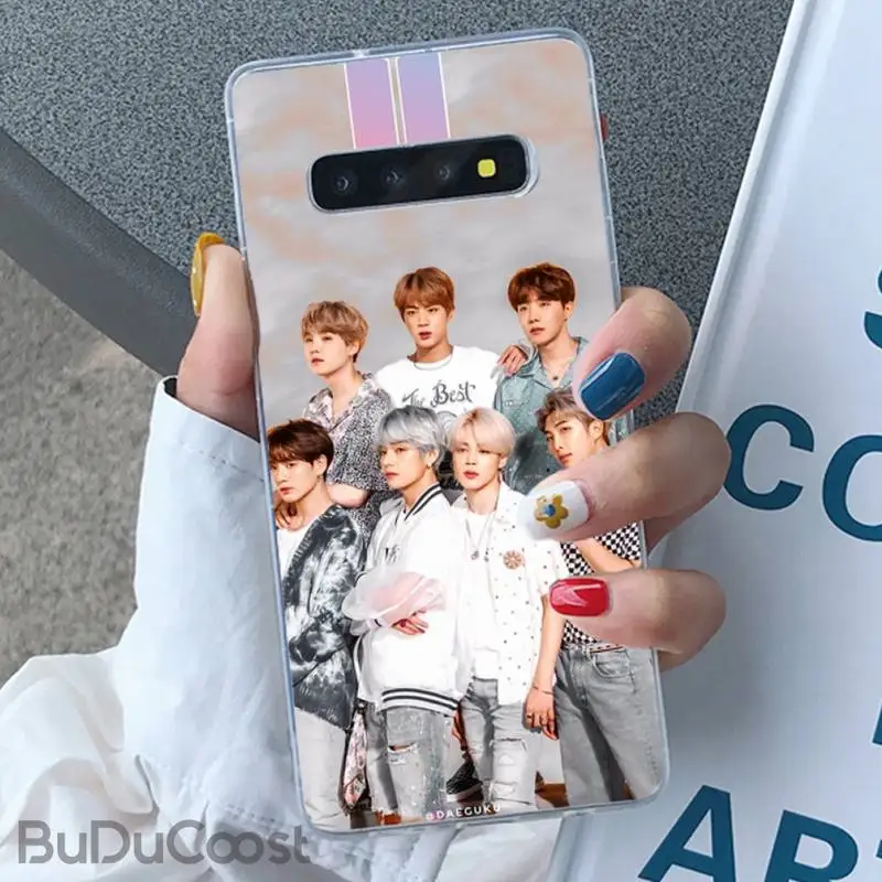 

Bangtan Boys kpop Phone Case for Samsung GALAXY S10Plus E(lite) S7 S7edge S8 S8Plus S9 S9Plus S10