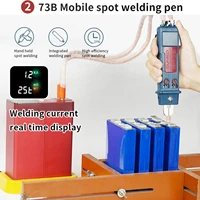 801d 9900w battery capacitor spot welder diy kit portable electric pulse welding machine equipment automatic at soldering iron