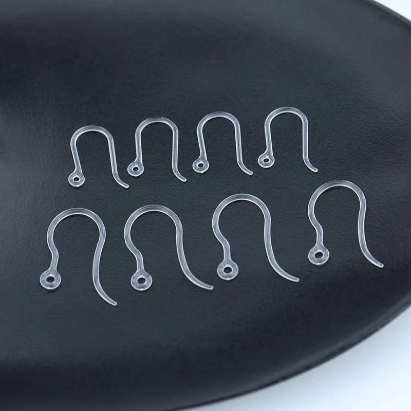 Ушной крючок из прозрачной смолы для изготовления ювелирных изделий