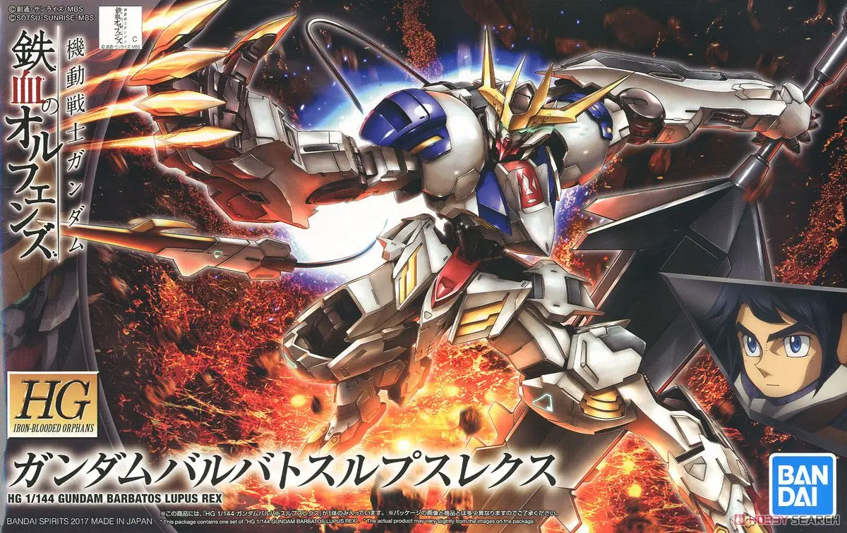 Мобильный костюм Gundam BANDAI железокровные Сиротки IBO HG 033 1/144 фигурки пластмассовые