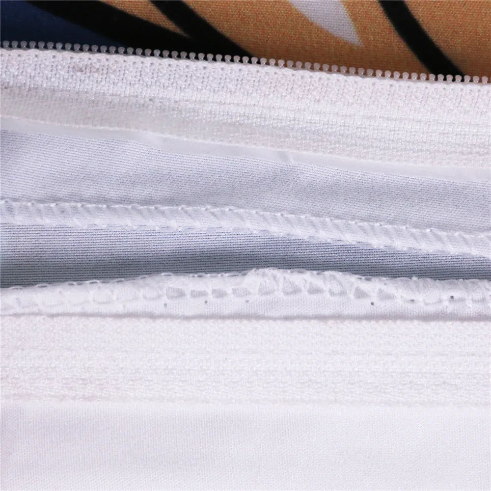 Комплект постельного белья из 100% микрофибры с 3d-цифровой печатью в винтажном