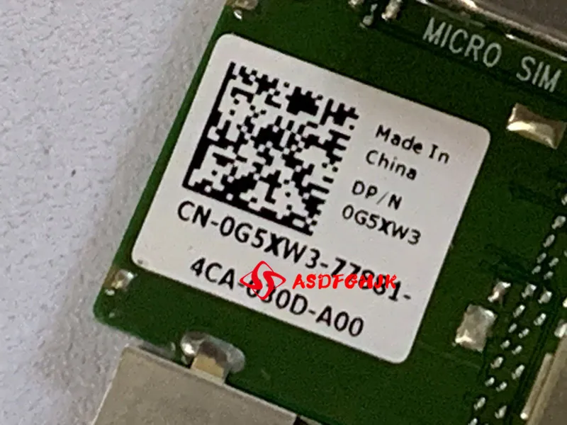 

NEW g5xw3 0g5xw3 CN-0G5XW3 FOR Dell Venue 7 3740 Tablet PC motherboard z3460 1.6ghz 100% test ok