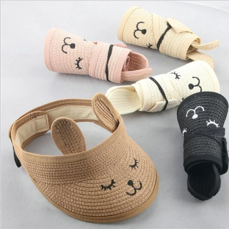 Соломенная Кепка с козырьком и широкими полями для мальчиков