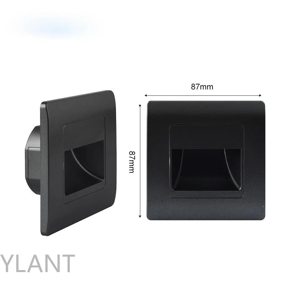 

Ylant Recessed Led Wall Lamp PIR Motion Sensor Stair Case Light AC85-265V Step Lamp Corridor Lighting Indoor Wall Lighting