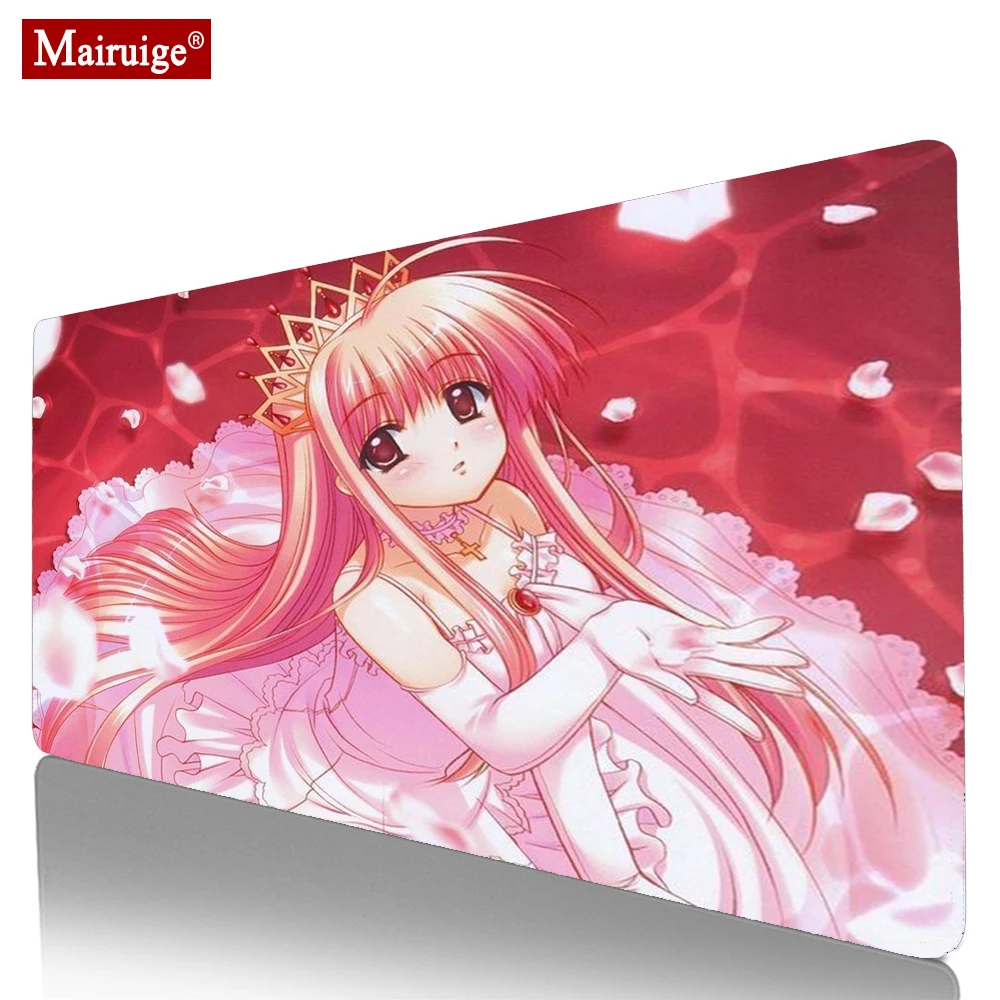 

Sakura Princess Mouse Pad XXL Kawaii Cute Girl Anime DIY Custom Keyboard Pad Game Mat Gaming Mat Mousepad Large 70x30cm