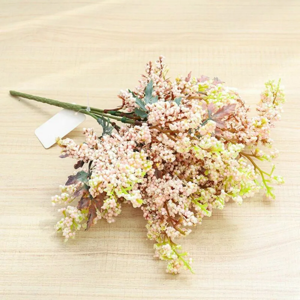 

Artificial Lavender Flowers Cheap Wheat Fake Plants Bouquet Autumn Crafts Festive & Party Supplies Decorations