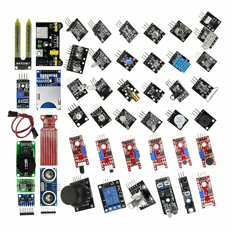 

45In1 Sensor Module Set With Tutorials For Arduino Raspberry Pi Robot Kids New