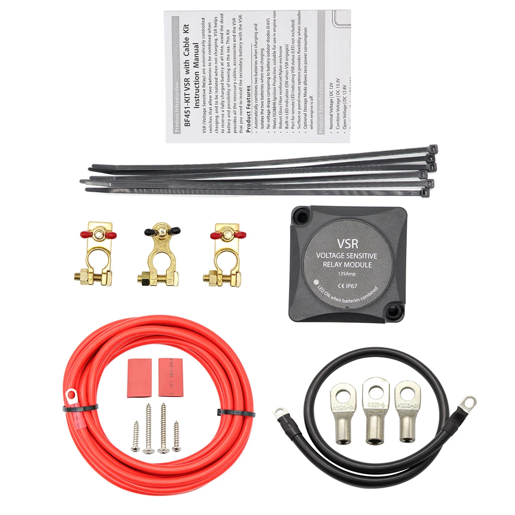 

12v 140a Double Battery Disconnect Switch Against Voltage Relay