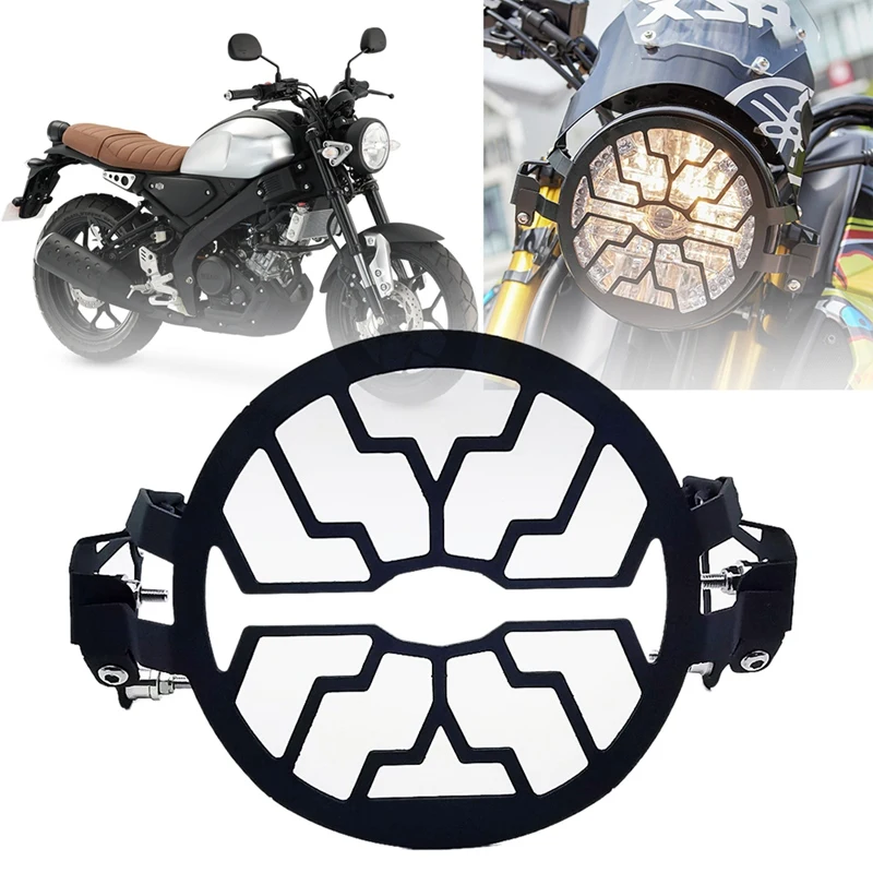 Motorcycle for Yamaha XSR155 Headlight Head Light Guard Protector Cover Headlamp Protection Grill XSR 155 | Автомобили и