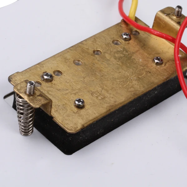 Белый 3 слоя загружено Встроенный кабель накладку для гитары|Детали и аксессуары