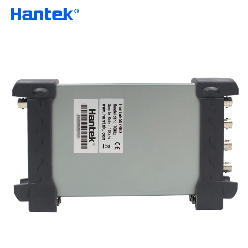 Hantek Осциллограф 6074BD 4-канальный USB2.0 ПК ручной дискретирование 1 Гвыб/с генератор